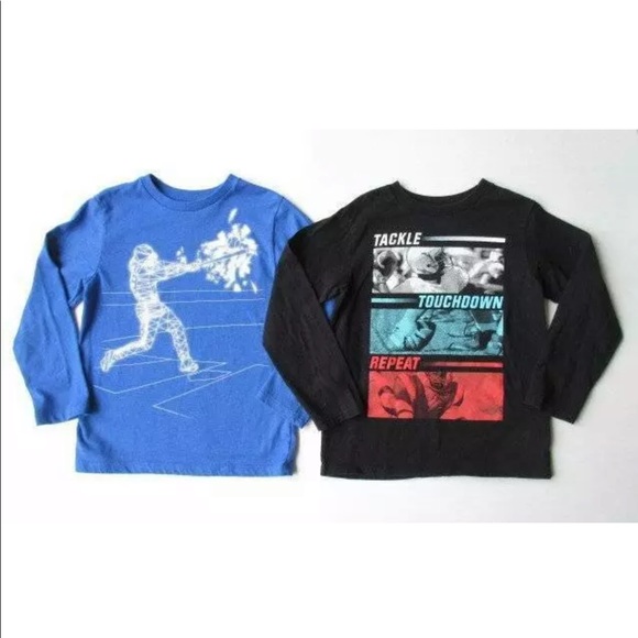 The Children's Place Other - The Children's Place 5/6 Baseball Football Shirts